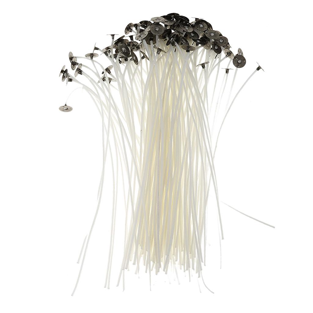 Cotton Wick Pre Tabbed - Pre Tabbed Cotton Candle Wicks 15cm