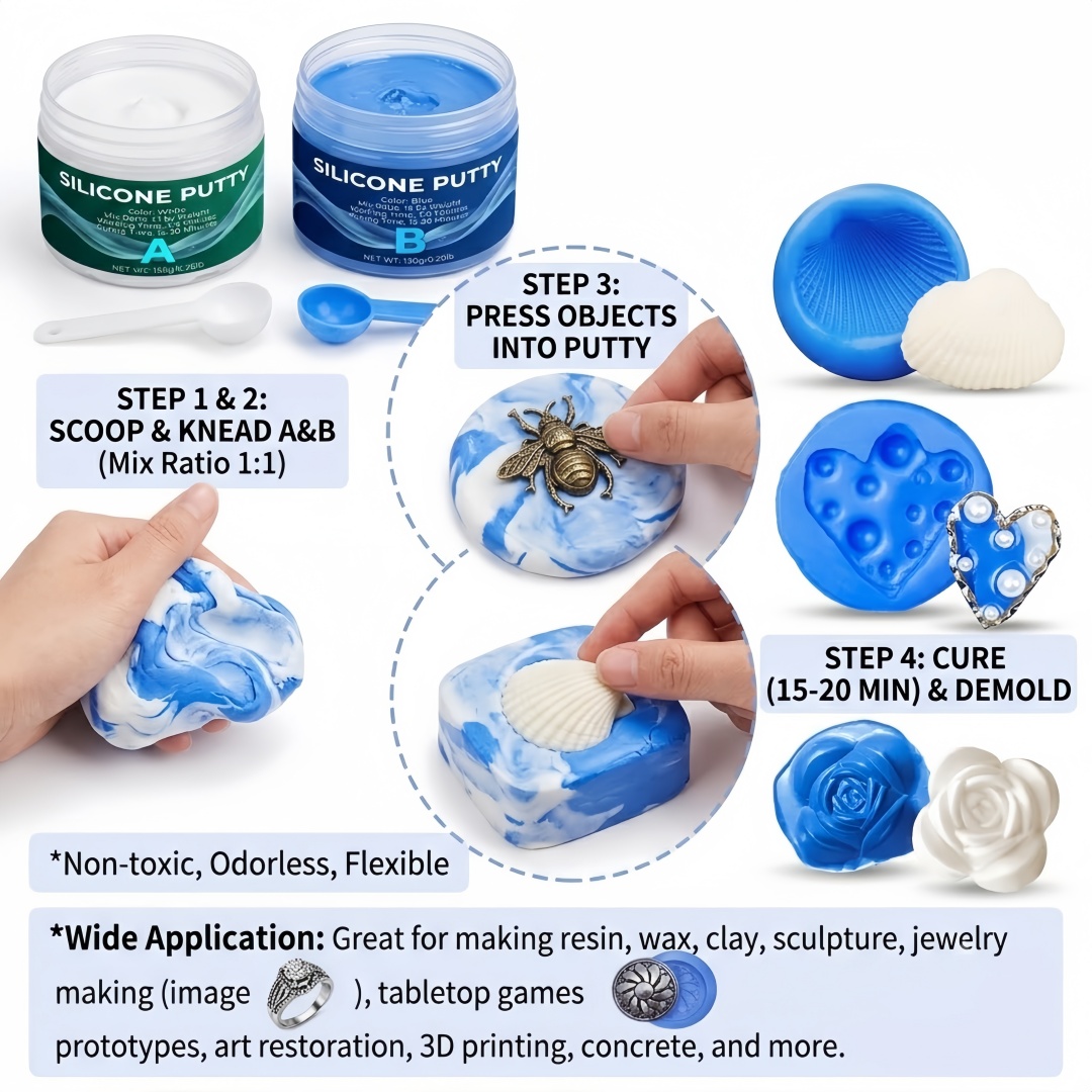 Silicone Putty Mold Making Sup - Candle Making Activity review and price