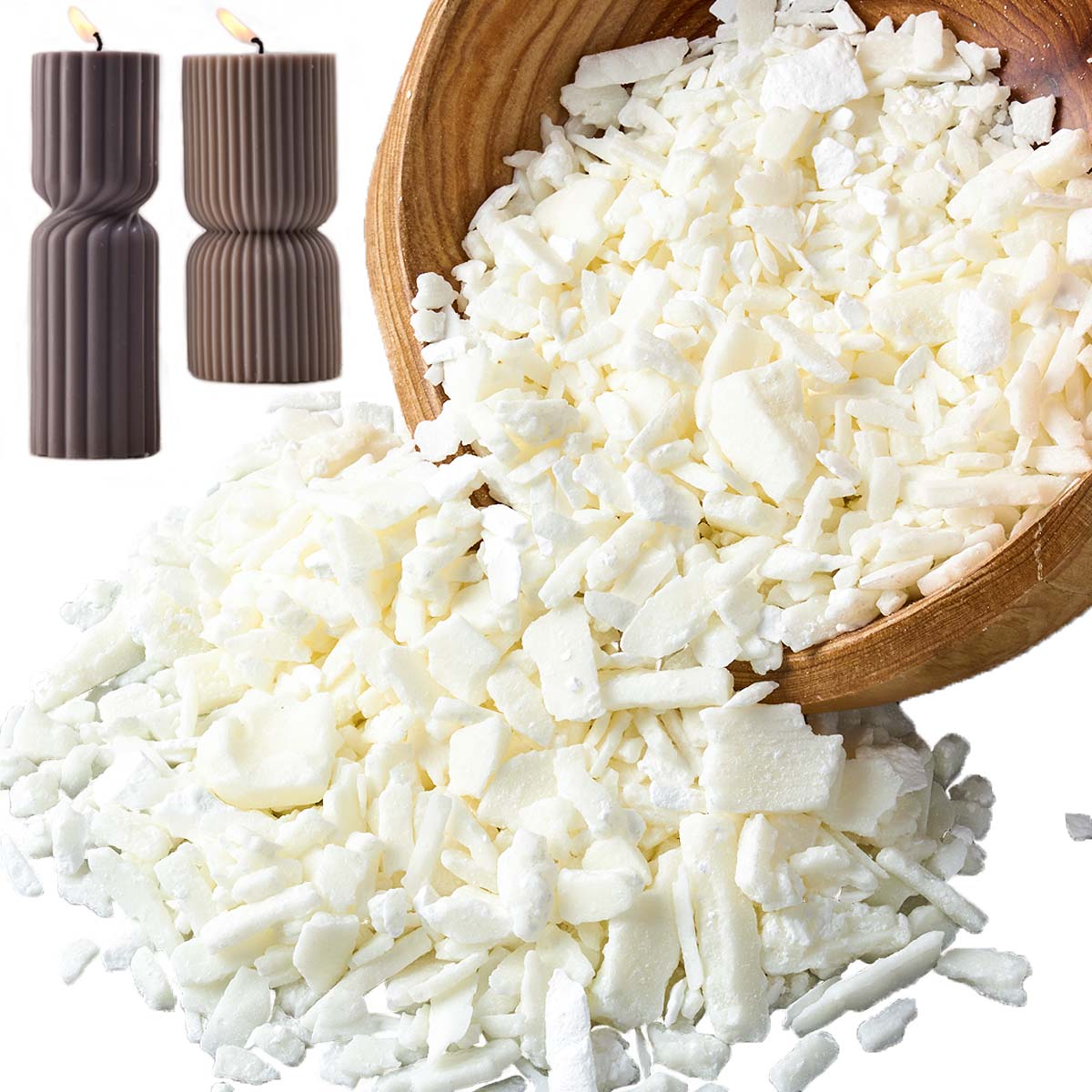 1 Pounds Pure White Soy Wax Fo - Candle Making Activity review and price