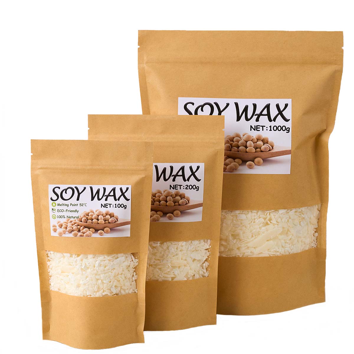1 Pounds Pure White Soy Wax Fo - Candle Making Activity review and price