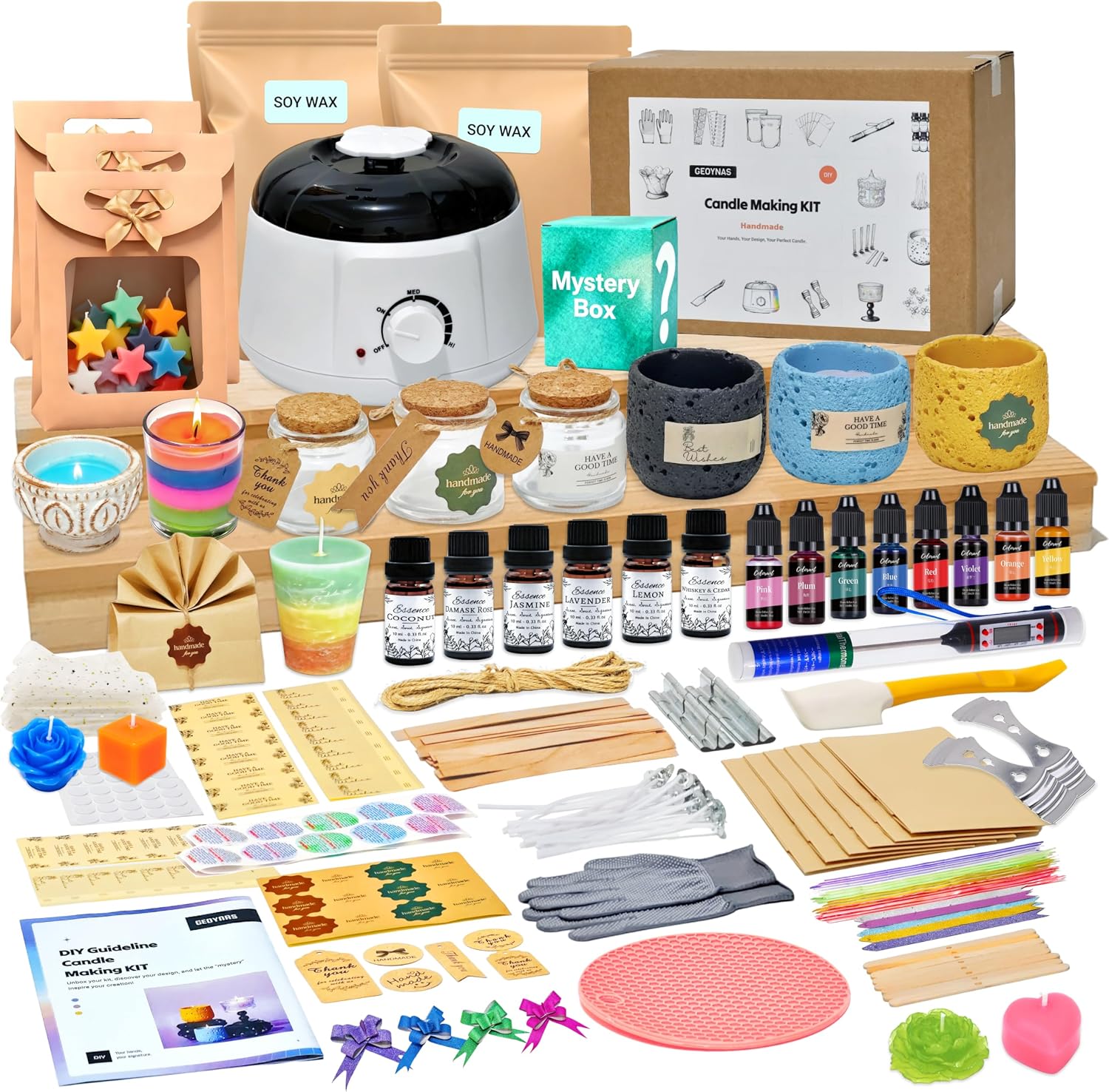 128pcs Candle Making Kit for A - Candle Making Kit For Adults review and price