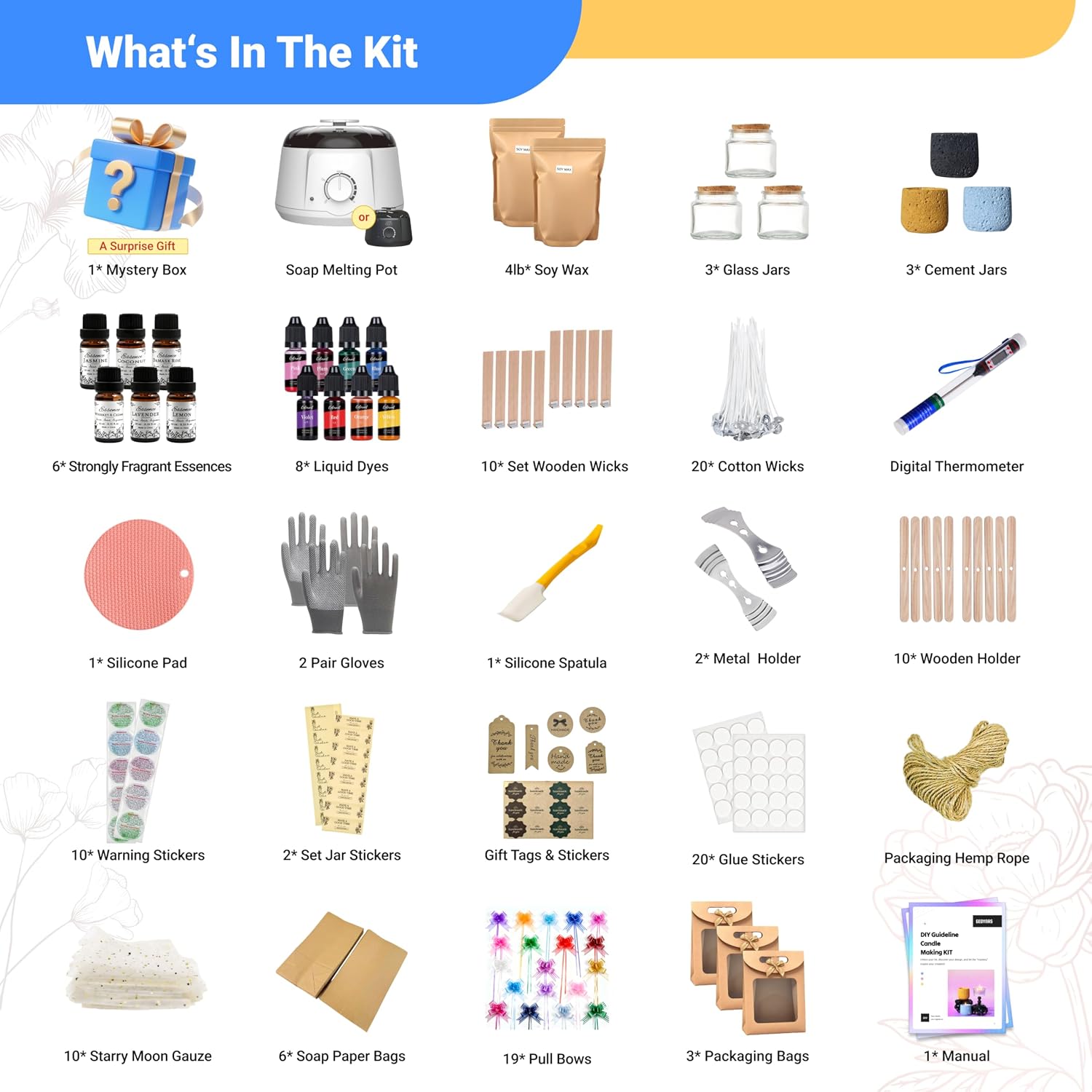128pcs Candle Making Kit for A - Candle Making Kit For Adults review and price