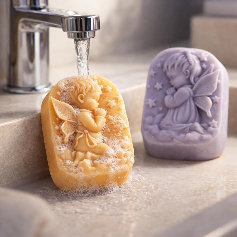 Angel Silicone Mold For Soap M - Candle Making Activity review and price